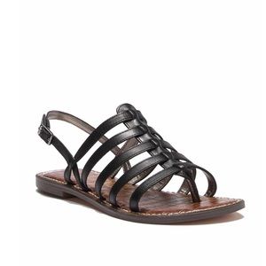 Sam Edelman Strappy Black Sandals - Sz 7/7.5
